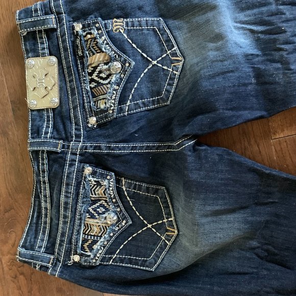 miss me size 31 designer jeans - Picture 4 of 6